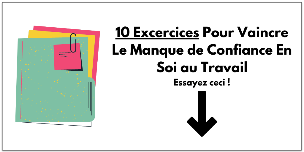 comment avoir confiance en soi au travail