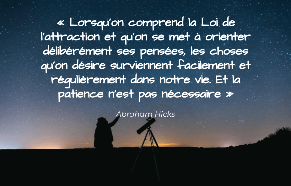 comment utiliser la loi de l'attraction